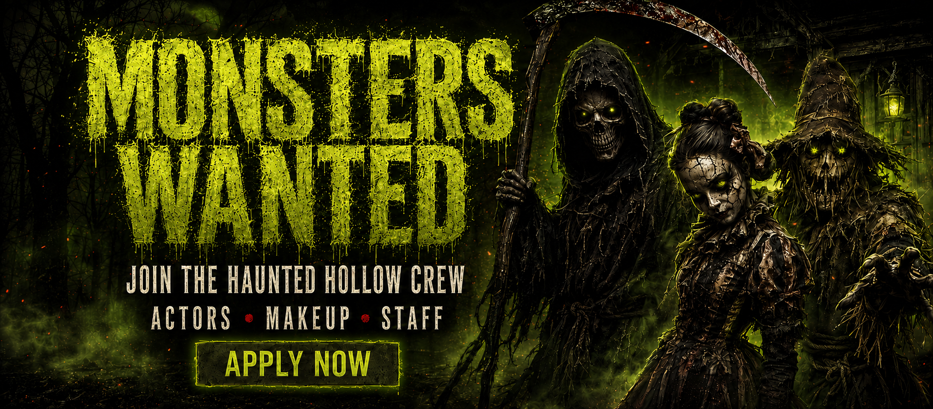 monsters wanted